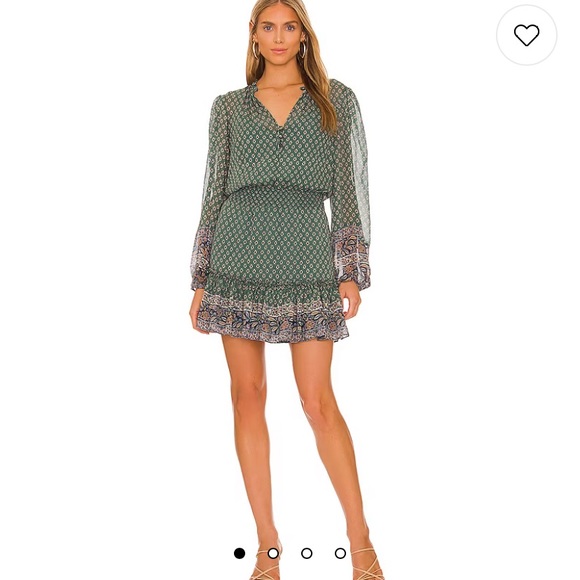 Veronica Beard Destiny Dress in Seaglass Multi - Picture 3 of 9